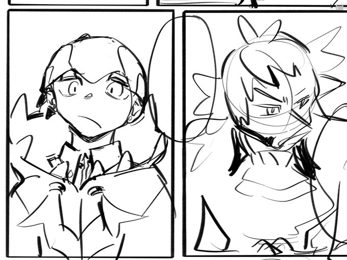 これはやること終わったら描くdnkb漫画途中 