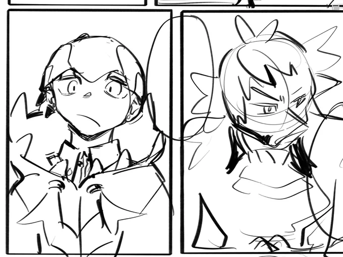 これはやること終わったら描くdnkb漫画途中 