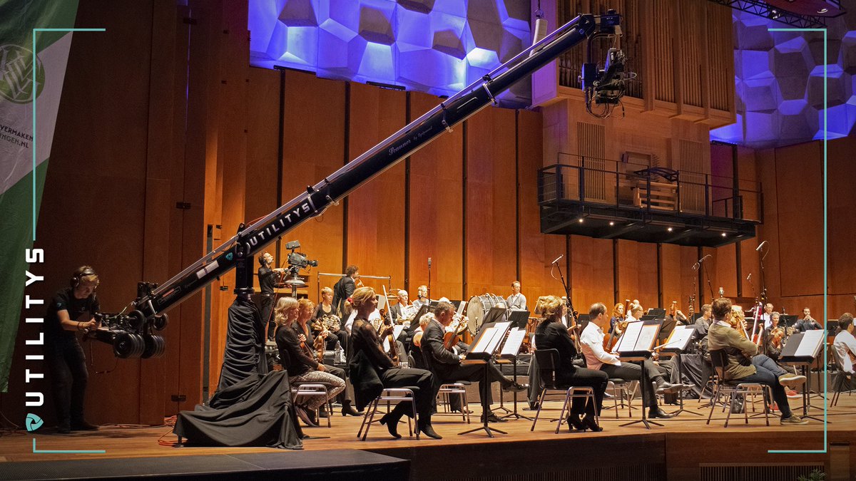 UtilitysNL's tweet image. Met een groot arsenaal aan apparatuur hebben we het Zomerconcert van het @hetNNOnu geregistreerd. Audiotechnicus Bûnte plaatste ruim 40 microfoons en we hebben onder meer gebruik gemaakt van onze Scanner crane en dolly track.

#oosterpoort #groningsontzet #utilitys #egripment
