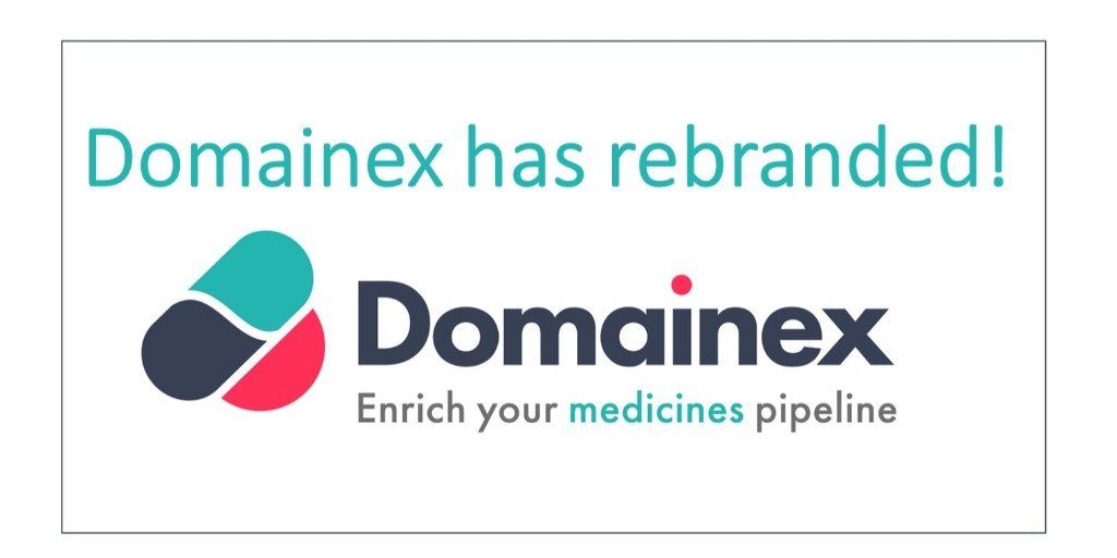 Domainex_UK's tweet photo. We've rebranded! Along with a new logo. we've also  launched a new website featuring additional services. Please take a look: https://t.co/2JY7WteH1w
We hope you like it.
#Domainex #DrugDiscovery #MedicinalChemistry #ProteinScience #AssayBiology #AnalyticalChemistry #CADD https://t.co/J4L62mdAt9
