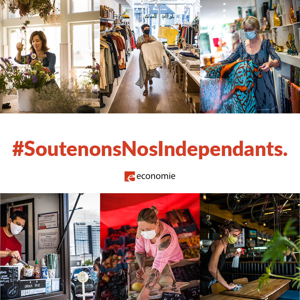 #SoutenonsNosIndependants
Faites vos achats chez des commerçants locaux. Vous soutiendrez ainsi l’économie belge !