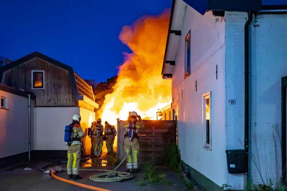 Melding politie Ypendael Baarn inzake brandstichting