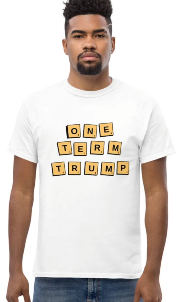 WIODI1's tweet photo. Men's heavyweight tee-One Term Trump https://t.co/Ug36BTGSfP #ShirtsWithWords
#OneTermTrump  #VoteHimOut Order your #tshirt today! https://t.co/FOpKYm9wD0
