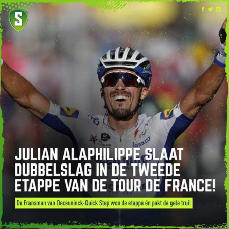 ContentStadium's tweet photo. HIGHLIGHTS | Et c'est parti! We're happy to be involved in the most exciting sports event at this moment: Le Tour de France!
Good luck to our clients @JumboVismaRoad and @AstanaTeam in their pursuit to victory!
#CSClient #ContentStadium #SociosSports https://t.co/nzslEznzPo