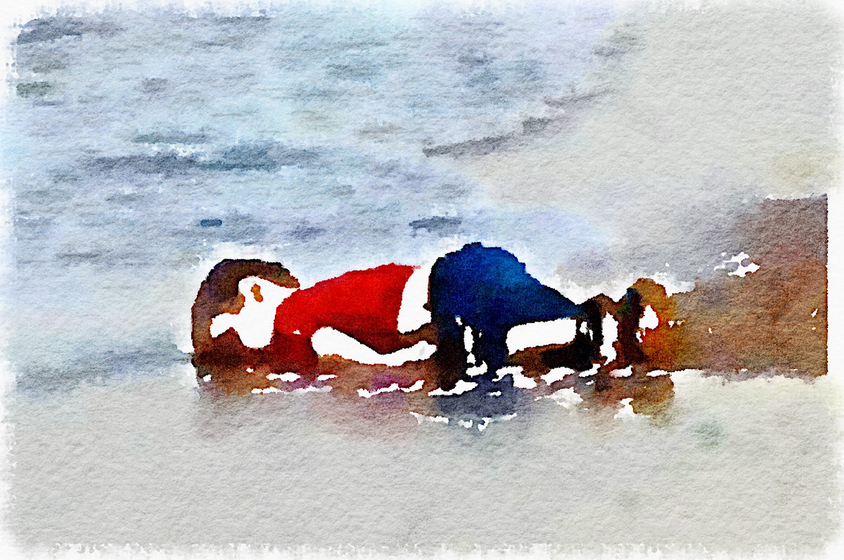  #AylanKurdi died on this day in 2015, aged just 3 years old.The world mourned this senseless tragedy. 1/