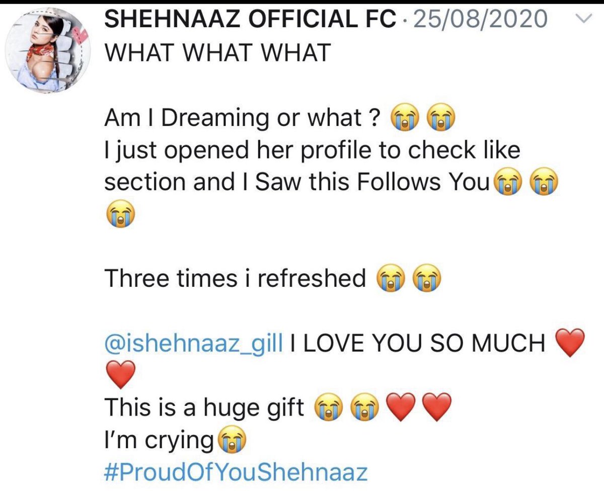 My 7 th Thread on  #ShehnaazGill  @ishehnaaz_gill &  @ShehnaazShineFC 36 ayegi..36 jayegi.Par Shehnaaz & uski Positive FC jesi na koi ayi hai na hi koi ayegi Topic - 8 basic EMOTIONS & purpose of each  1) SURPRISE - To Focus us on new situations & on our dreams 