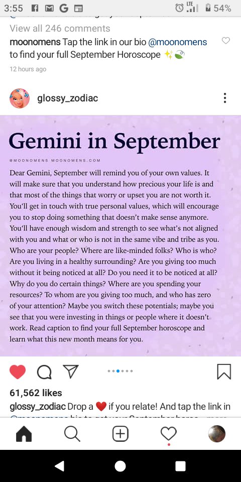 DianeNieves16's tweet photo. Welp. Let's see if anything changes, or anything new pops up in my lifetime this month :)
#zodiacsigns #zodiac #zodiacs #gem #gemini #geminiwoman #woman #gems #ZodiacSigns #astrology #AstrologyFacts #astrologyzone #september #septemberfacts #facts https://t.co/THNKC30zrK