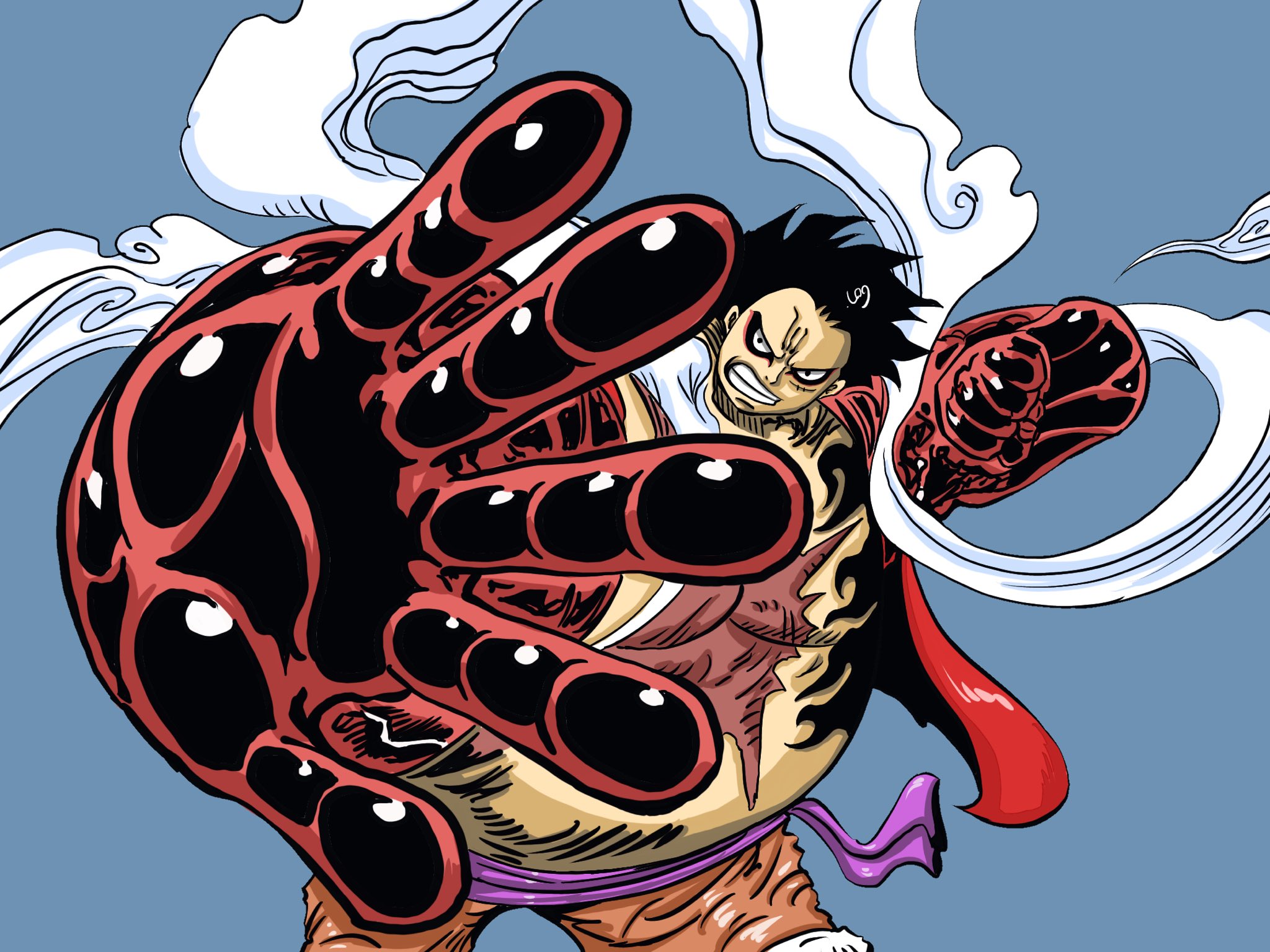 Twitter 上的 Log ワンピース考察 ギア4 弾む男 鬼ヶ島討ち入りver Onepiece T Co Cgiszqpaq3 Twitter