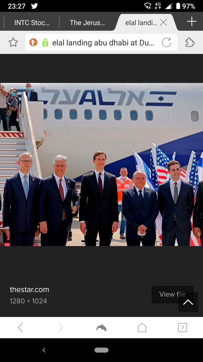 1/n  @EL_AL_AIRLINES plane from Tel Aviv to UAE carried no European officials and no  flags. And Europe had no role in the 1979 Israel-Egypt and 1994 Jordan-Israel peace treaty. Why not?