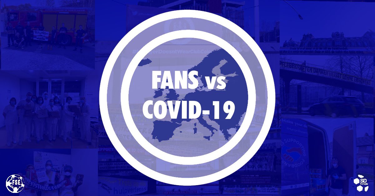 🗣 “The health crisis has re-emphasised the importance of fans.”

👏🏼 Read <a href="/UEFA/">UEFA</a>’s overview of the amazing community work being done by fans across the continent, brought to light through the FSE/@SDEurope07 #FansVsCovid19 initiative. 

🔗 bit.ly/2GeEu9u
