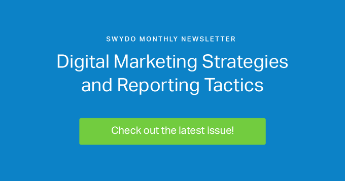 swydo's tweet photo. In our August 2020 #newsletter PPC Expert Kirk Williams @PPCKirk shares how he leverages Swydo. Furthermore learn how Zapier helps you to incorporate more data sources into yourSwydo reports and dashboards https://t.co/5YJZ4lpp7L #ppcreporting #digitalmarketing #swydonewsletter https://t.co/R0udz3RSjl