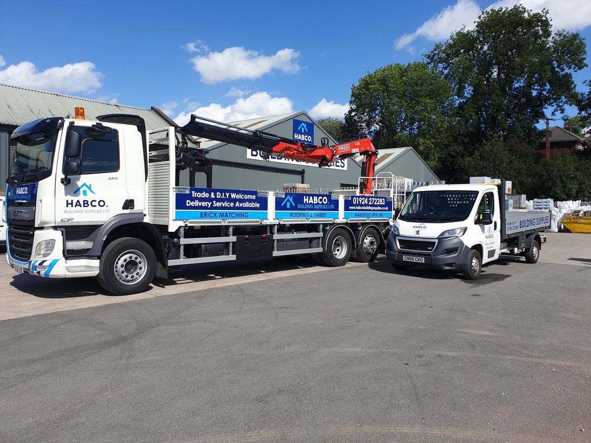 Hiab livery designed supplied and installed. Contact us to discuss your requirements 01924 261619