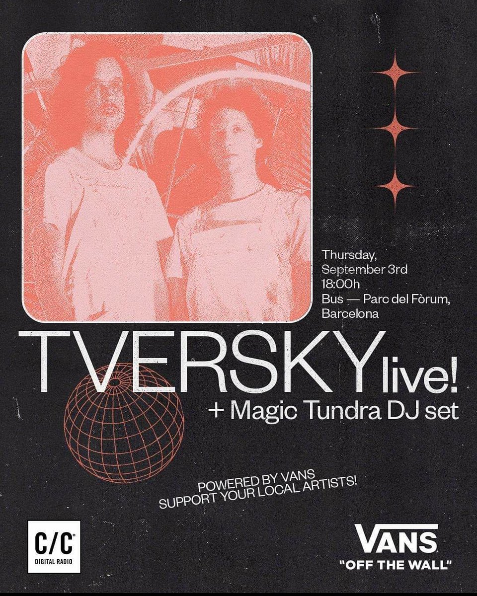 Buenas gente! Mañana daremos un concierto en @busterraza / @ccradiobarcelona. @magic_tundra pinchará después de nosotros. Todo respetando las medidas de seguridad. Qué ganas de volver a tocar 😊 nos vemos allí!!! ❤