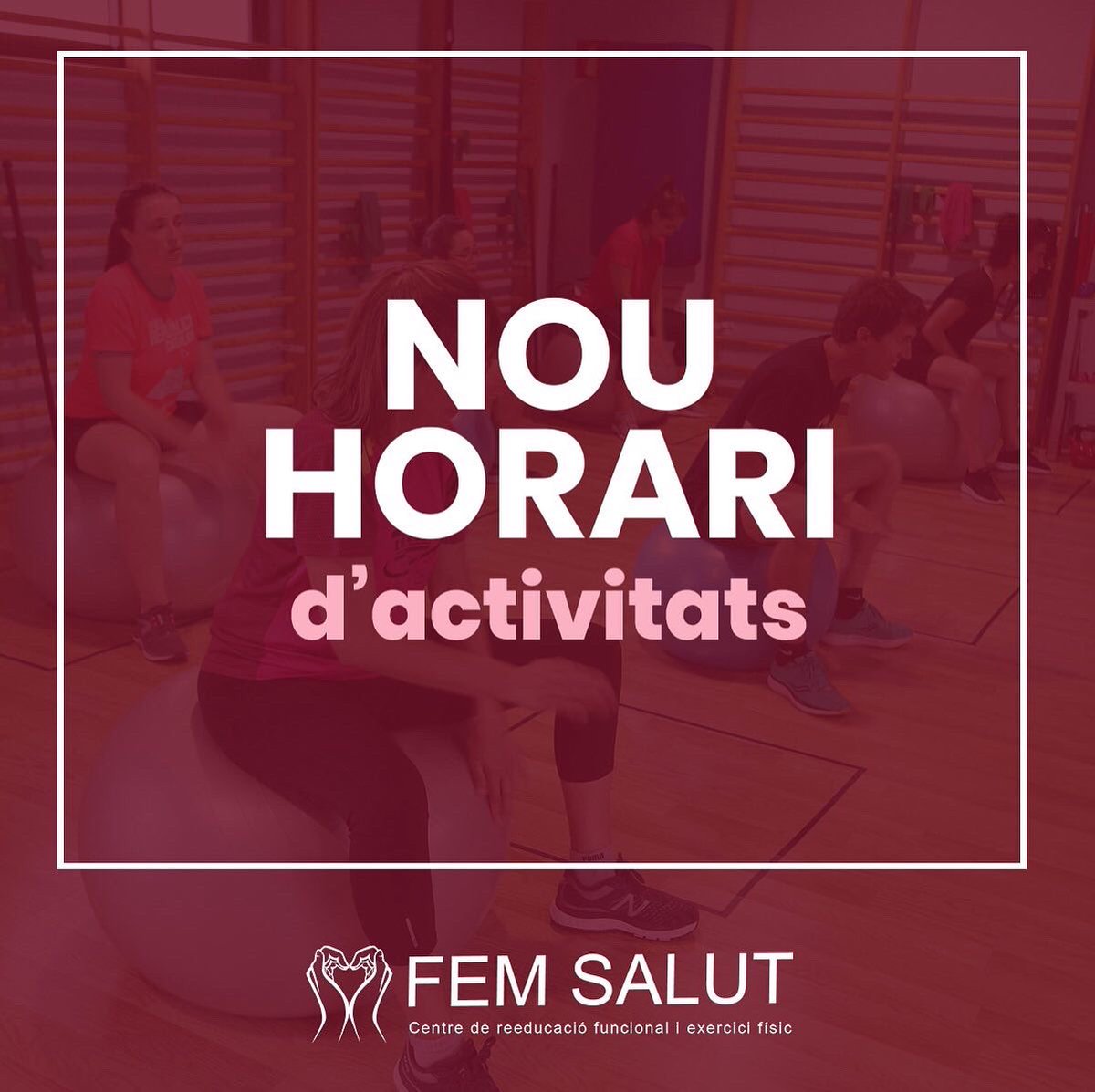 Marc_Moratorufi's tweet photo. INSCRIPCIONS🔛CLASSES GRUPALS 👯‍♀️🧘🏼‍♂️

✍🏼Places Limitades🏃‍♂️

14 de setembre COMENCEM‼️

🏋🏻‍♂️ENTRENAMENTS PERSONALS continuen dia a dia🏋🏻‍♂️ 📲636 896 390 https://t.co/W4RYcaDILI