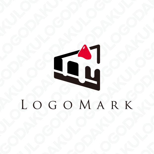 ロゴデザイン ロゴだく ケーキのロゴ ケーキをモチーフにしたシンボルマーク 全体のフォルムはアルファベットのs 筆記体 スクリプトフォントのロゴタイプがおすすめ ケーキのロゴ ロゴ Logo ロゴマーク 商標登録 Logodaku 詳しくはこちらの