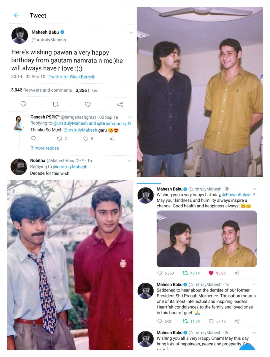 MaheshCultVK_'s tweet photo. After almost a Decade ❣️😍

@urstrulyMahesh @PawanKalyan 
#SarkaruVaariPaata @VakeelSaab

#HBDPawanKalyan https://t.co/PkStG2xaNi