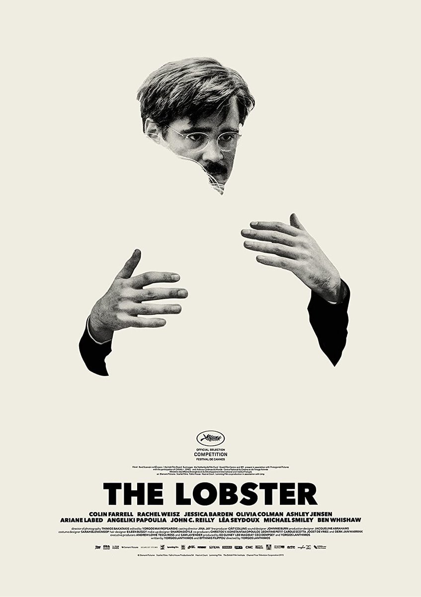  #DoctorWho Episodes as Film Posters No.1: THE LOBSTER / IT TAKES YOU AWAY"A Man tries to stop his soul mate from turning into an animal" (Reposted the previous two below to keep it all clean and proper)