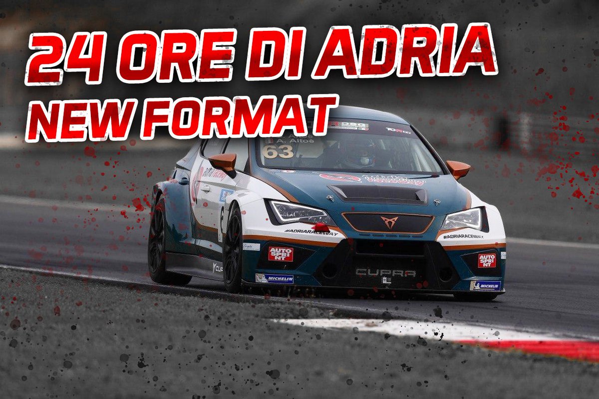 🔥Siamo molto felici di annunciare che quest'anno la rinomata "24 Ore di Adria" cambia il suo format aggiungendo alla griglia di partenza le vetture TCR e non solo! 🔥 Per maggiori informazioni clicca il seguente link: emozionecorsa.it/24h-di-adria-p…