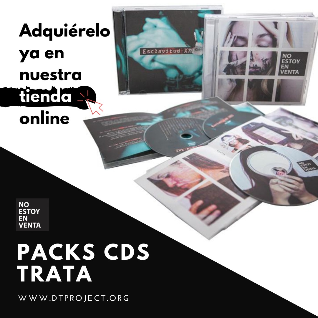 noestoyenventa2's tweet photo. #NOESTOYENVENTA - ADQUIERE NUESTRO PACK DE CDS TRATA

Estos dos proyectos ha sido producidos para apoyar la lucha contra la trata de seres humanos, dar visibilidad al problema y generar iniciativas. https://t.co/ov8RJnDGaU