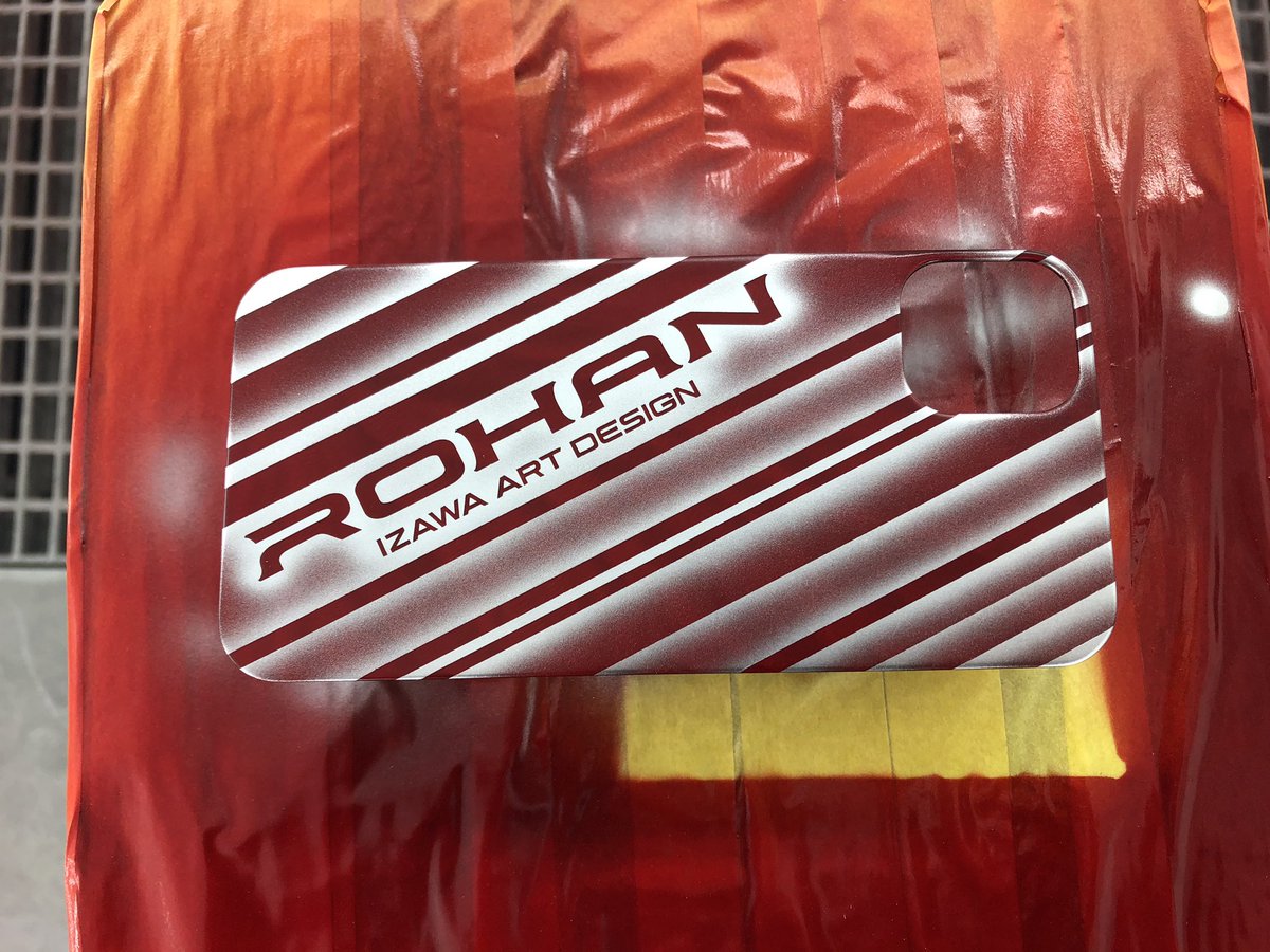 takahiko1114's tweet photo. グラインダータトゥースマホパネル📱✨🌈
グラインダータトゥーを持ち歩けます😎
#ROHAN #izawaartdesign #metalpaint #paint #art #design #beautiful #custompaint #love #japan #nara #rohan_izawa_net #grindertattoo #グラインダータトゥー #キャンディー #izcolor #IZmetal #IZkandy https://t.co/1EKujc3Pdu