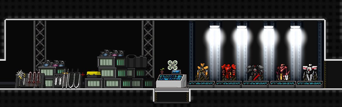 metal_unit's tweet photo. A true fighter needs an armory.

#suitup #earlyaccess #EA #JellySnowStudio #Neowiz #roguelite #platformer #action #game https://t.co/II6TPAq1W2