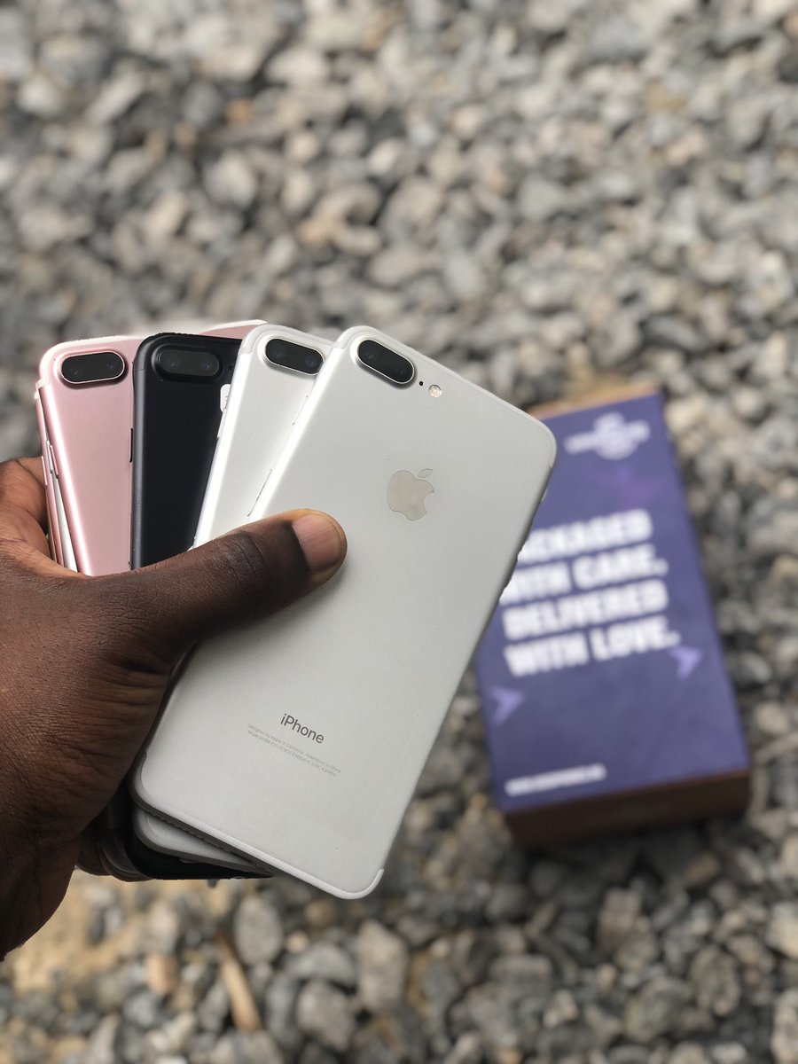Usedphones_ng's tweet photo. iPhone 7+ 
32GB - 123,000
128GB - 133,000
Delivery 🚚 nationwide available 
Call 07086007974 or send a DM to place an order

#usedphonesng #ukused #apple #nigeria #ukusedphones https://t.co/jR9YZ10KSF