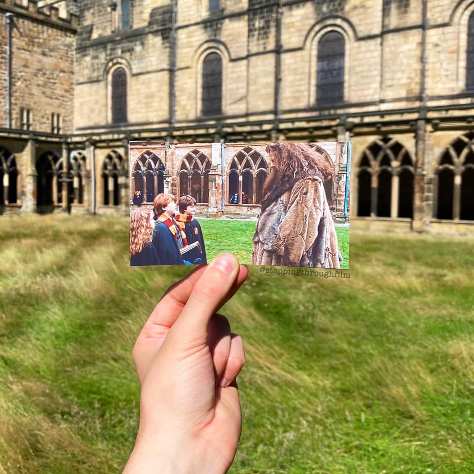 durhamcathedral's tweet photo. Yesterday we welcomed Thomas Duke, who runs the immensely popular instagram account, Stepping Through Film to the cathedral. He came to mark #BackToHogwarts day yesterday. Take a look at the wonderful nostalgic scenes he managed to cleverly recreate below. https://t.co/9NJUruTIpK