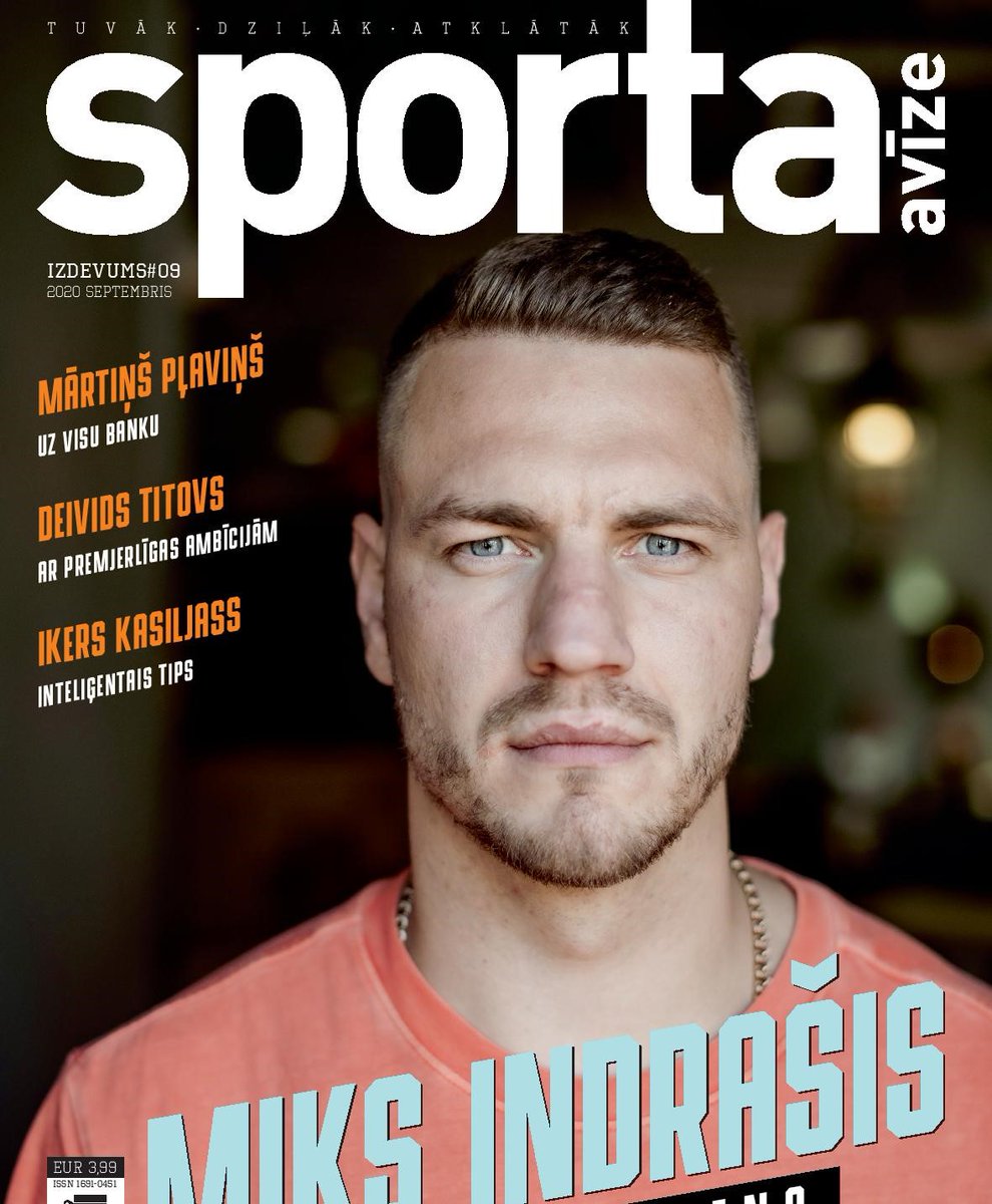 📖Septembra Sporta Avīze devusies pie lasītājiem. Lielajās intervijās šoreiz tikāmies ar <a href="/hcDINAMORIGA/">Dinamo Riga</a> uzbrucēju Miku Indraši un pludmales volejbolistu <a href="/plavins_martins/">Martins</a>. 

👇 Tomēr šī ir tikai ļoti maza daļa no žurnāla tēmām. Tiekamies lapaspusēs!
