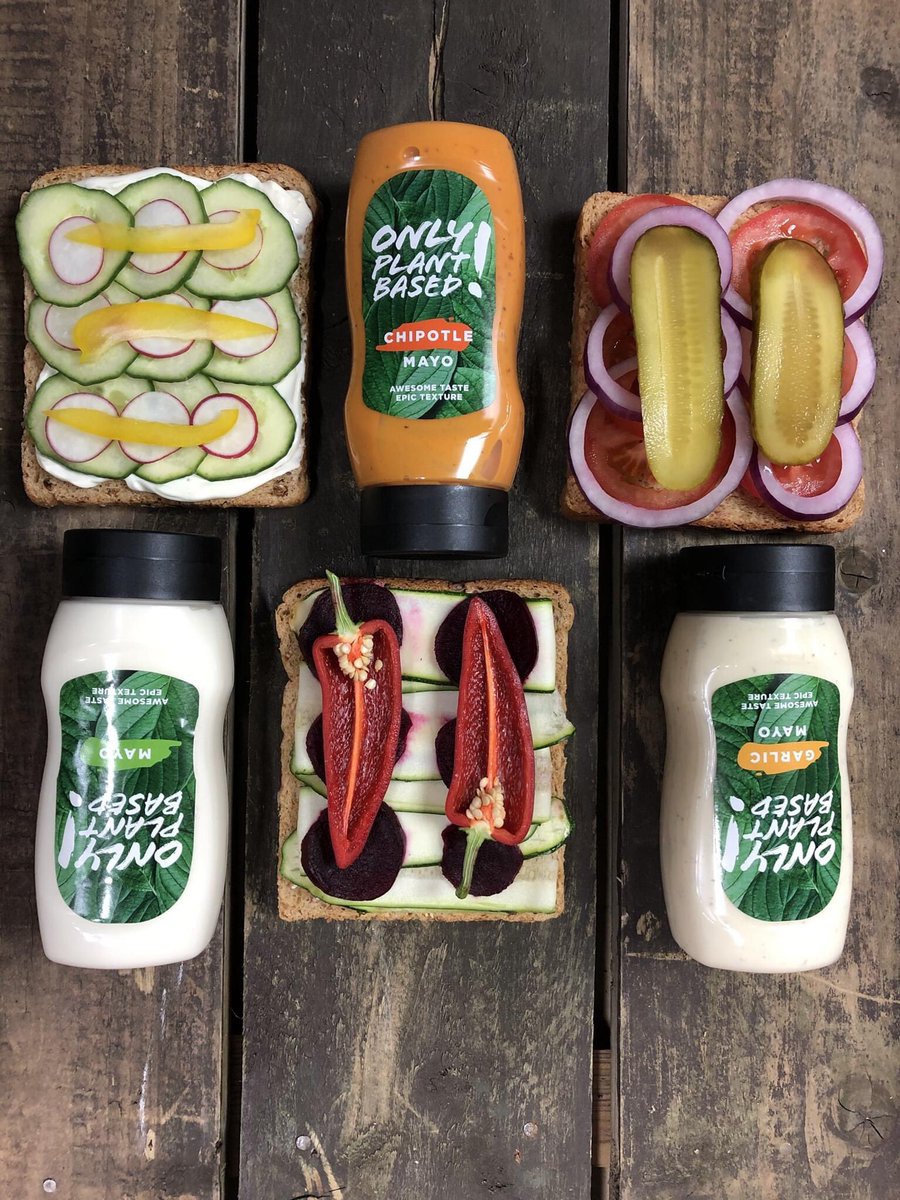 Late night snack... Pack lunches....Sauce on the side... 

Only Plant Based has got you covered.

Have you seen our range in Tesco yet?

#itsonlyplantbased #onlyplantbasedfoods #northernireland #supportlocal #veganmayo #vegan #vegetarian #coeliac #dairyfree #glutenfree #wheatfree