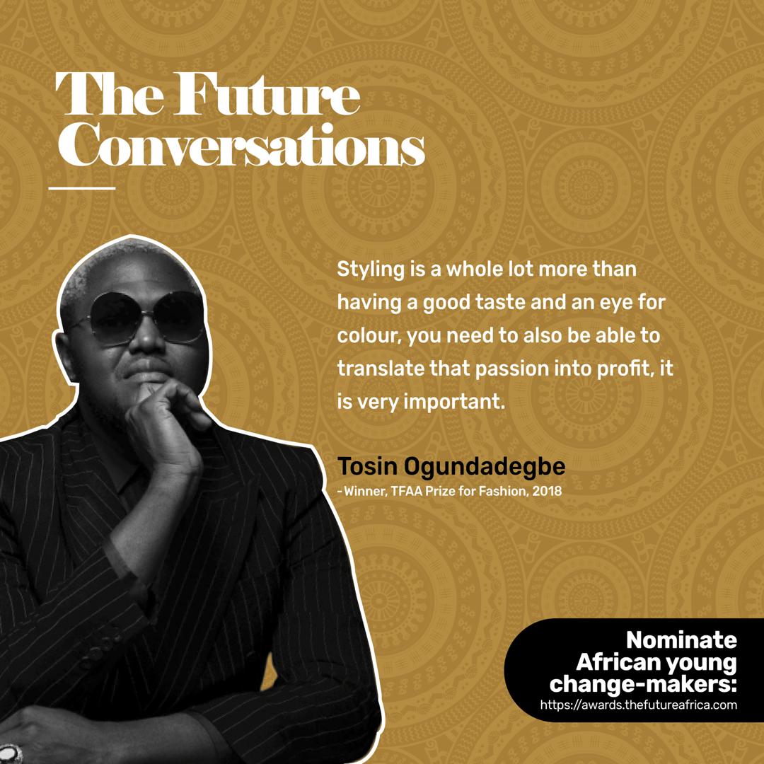 TFAAfrica's tweet photo. Passion 🤝🏽 Profit ✅ - @TheStyleInfidel on #TheFutureConversations
#TheFutureProject #FutureLeaders #TFAA #TFAA15 #FutureFestival https://t.co/QGp8VhmDkk