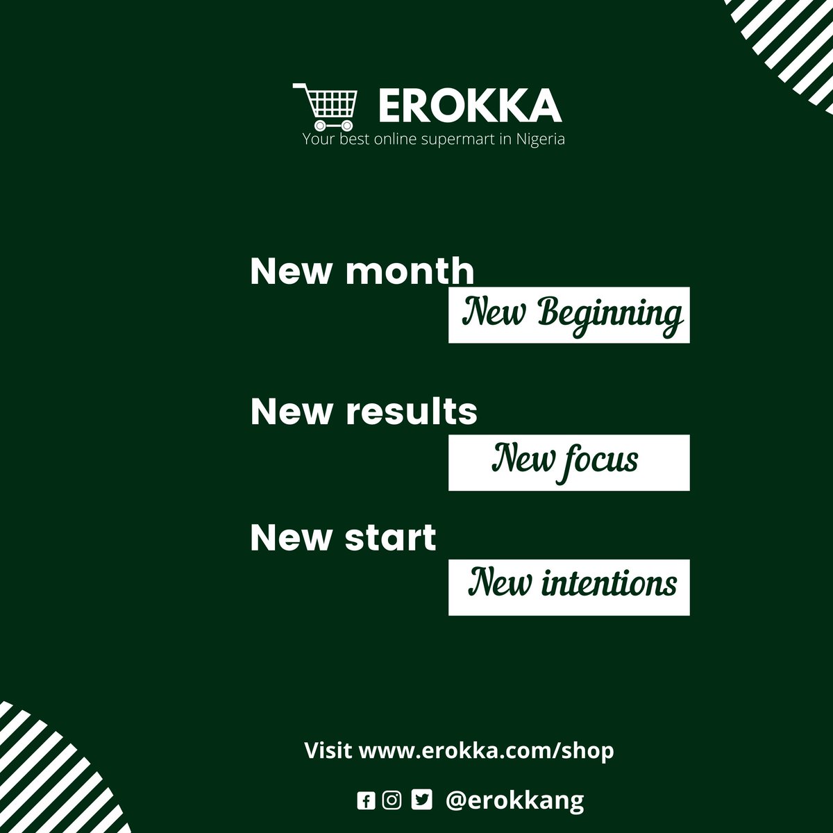 erokkang's tweet photo. Erokka greets you once again as you enter this new month of grace ensure to get your groceries on https://t.co/oxEKOjuvvL at discounted prices https://t.co/JEtYrf8B4f