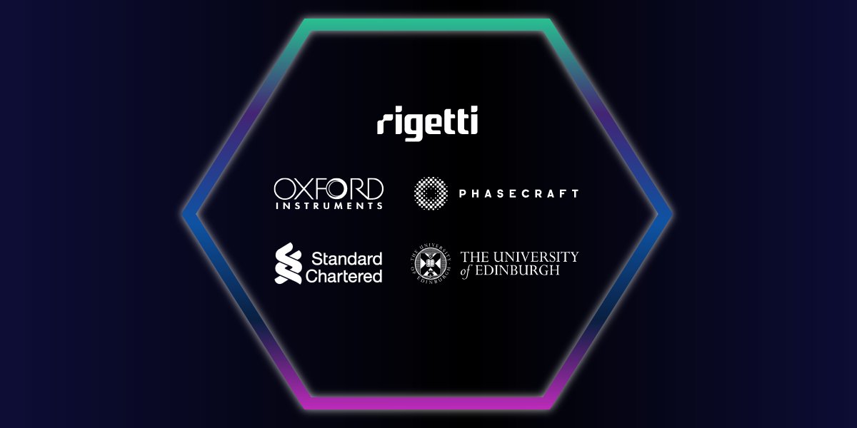 rigetti's tweet photo. Rigetti will lead a £10 million consortium to build and operate the UK’s first commercially available quantum computer and explore practical applications in finance, machine learning, and materials science. https://t.co/mJmg4sDvfr https://t.co/gJdPUI2riI