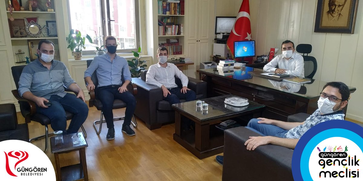 Güngören Gençlik Meclisi olarak Milli Eğitim Müdürümüz Sayın Ferhat Öztürk'ü ziyaret ettik, misafirperverliklerinden dolayı kendilerine teşekkür ederiz. <a href="/_ferhat_ozturk/">Ferhat Öztürk</a>  <a href="/Gungorenbld/">Güngören Belediyesi</a>