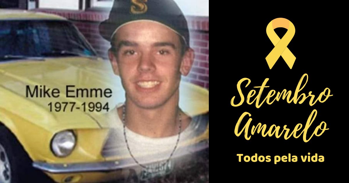 Setembro amarelo campanha de prevenção ao