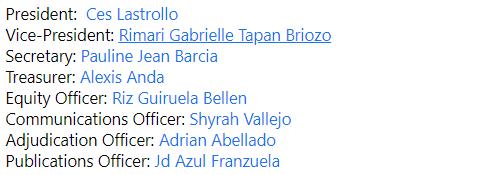 _OfficialBDU's tweet photo. We wish to congratulate the newly elected BDU Executive Committee officers!

As our term ends today, the 2019-20 ExeComm is grateful for the trust you have placed on us for the past year. 

<3 <3 <3 https://t.co/HvnxHlxTDs