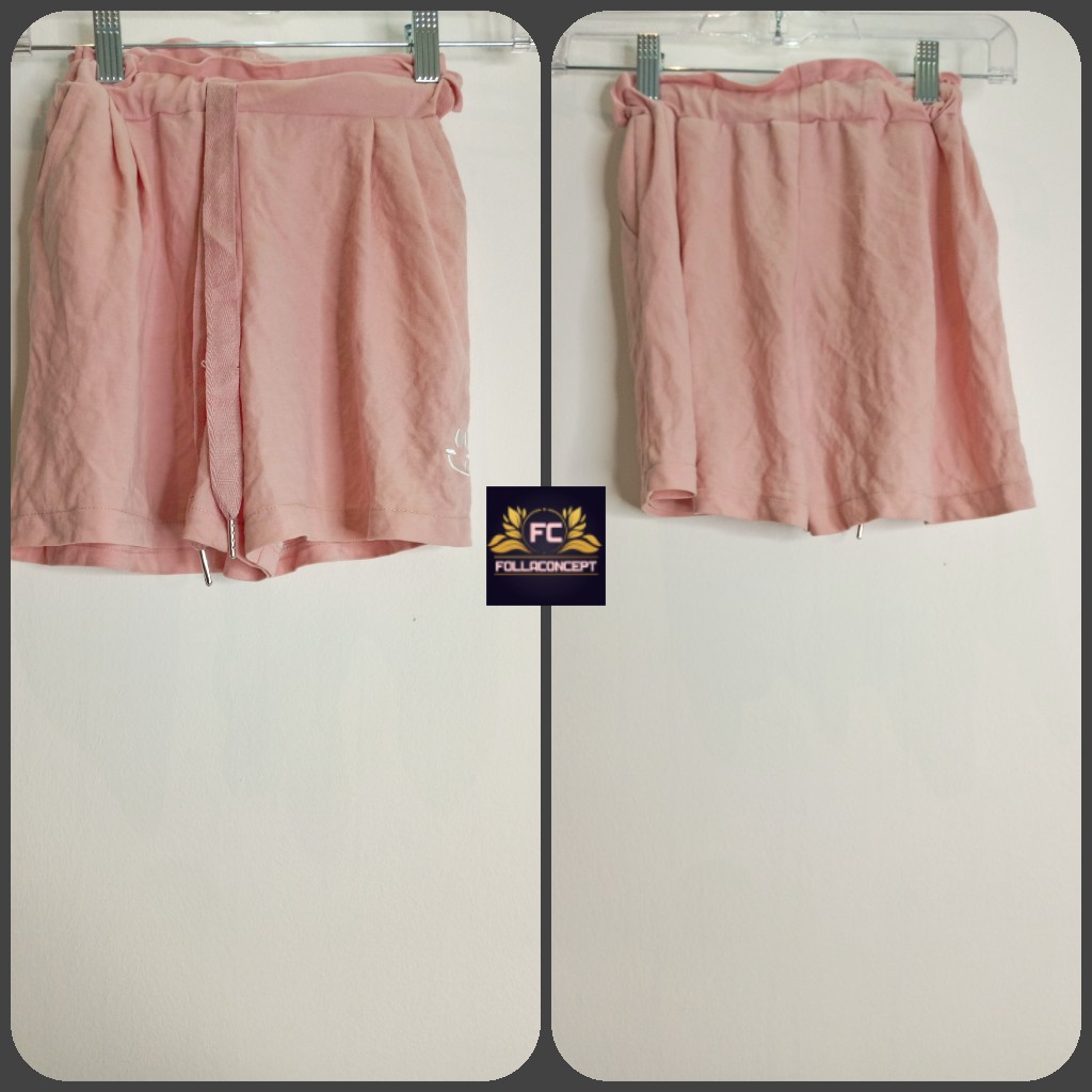 Pink short for girlAge: 5-6 yearsPrice: #1,000