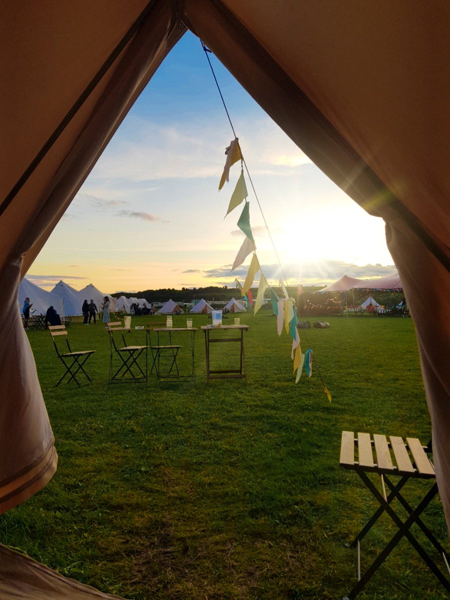 <a href="/GalwaySummer/">GalwaySummerGarden</a> 🏕🎼☀️🥂🍛🍻
the perfect place to reconnect with the friends and family. Festival vibes and a place to eat, drink, relax, laugh and unwind in your own private bell tent overlooking Galway Bay. Highly recommend 👌
.
.
.
.
#galwaysummergarden #festivalvibes