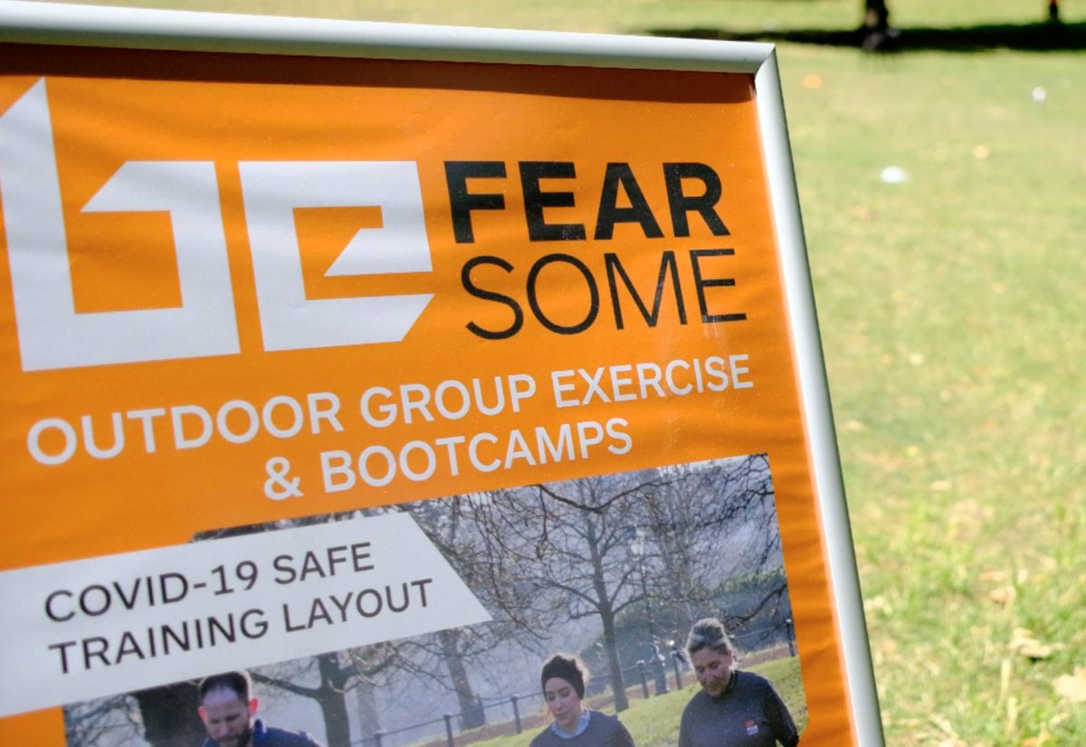 Be Fearsome Members!!!

Bring a friend or family member to one of our London Parks for an outdoor free trial. If they sign up for full membership, you will both receive a Be Fearsome water bottle! If they stay for three months, you will get ONE MONTH FULL MEMBERSHIP FREE.