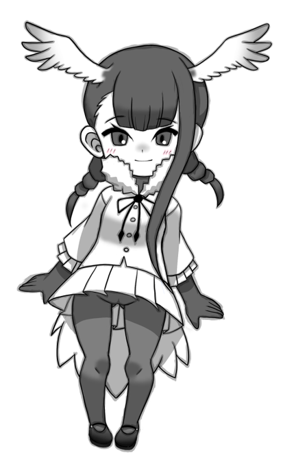 先日のクロトキちゃんが意図通りに描けなかったため反省を踏まえつつクロトキちゃん 