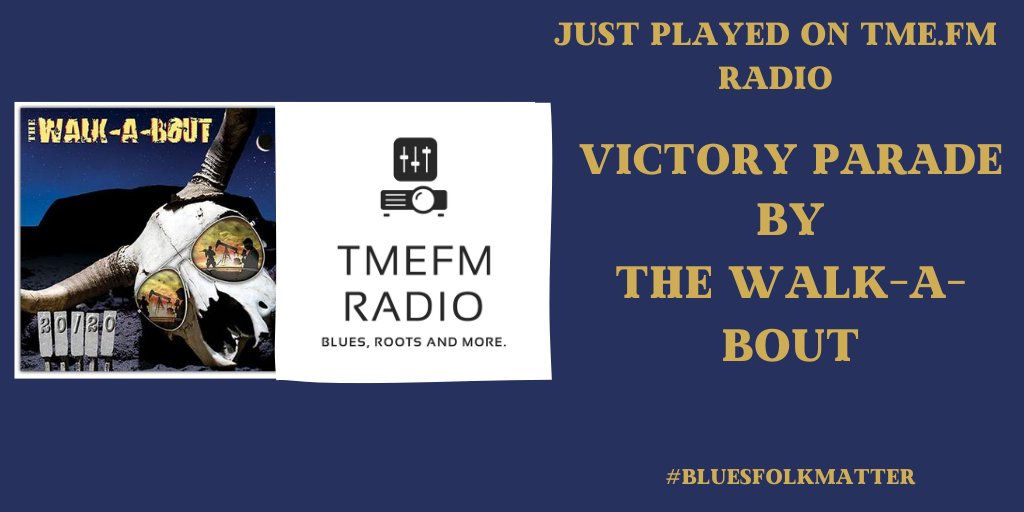 I am listening to Victory Parade by The Walk A Bout streaming live on TMEfmradio 

<a href="/walkabout_band/">The Walk-A-Bout</a> #BluesFolkMatter

Listen at: onlineradiobox.com/es/tmefm/?cs=e…
tunein.com/radio/TMEfm-Ra…
