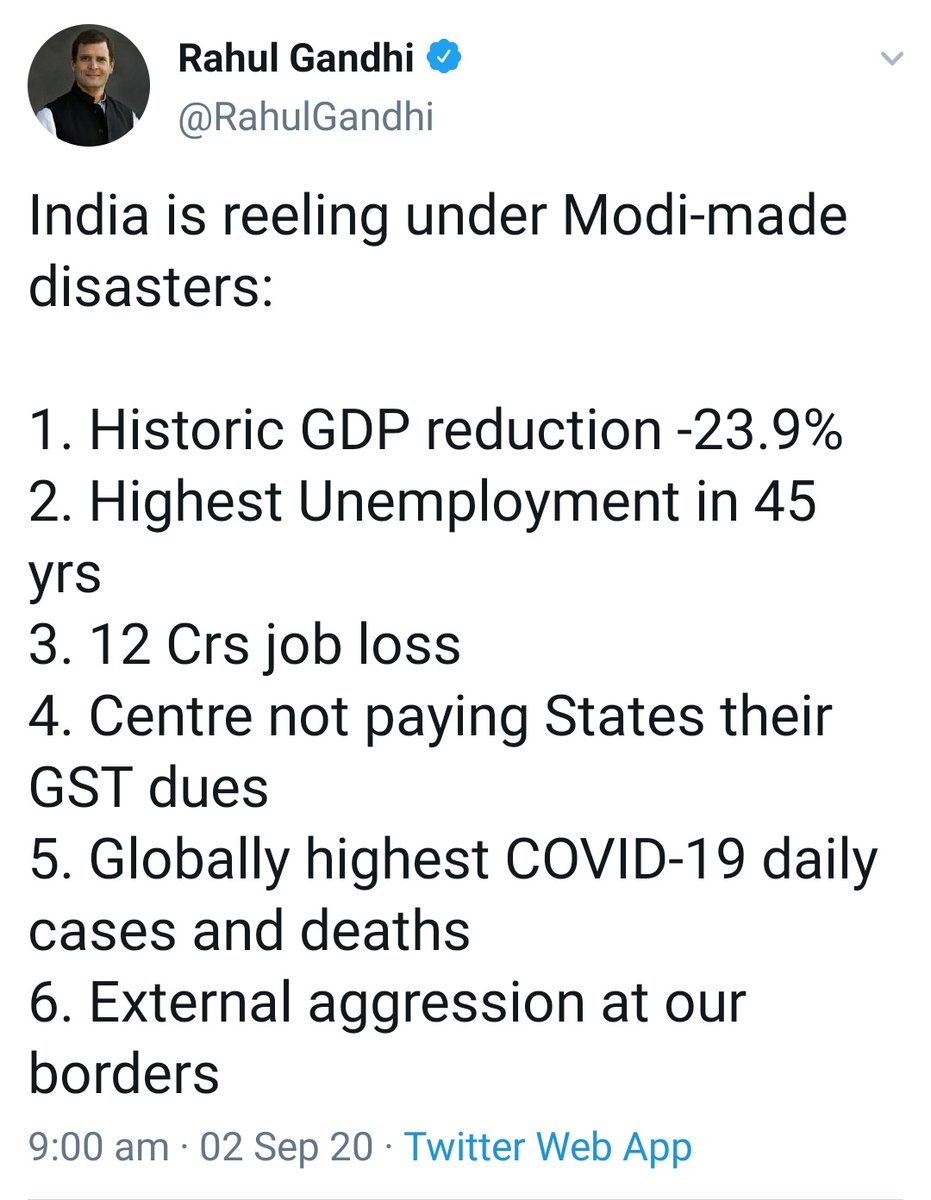 Reply to all the baseless points made by Mr  @RahulGandhi in this tweet.