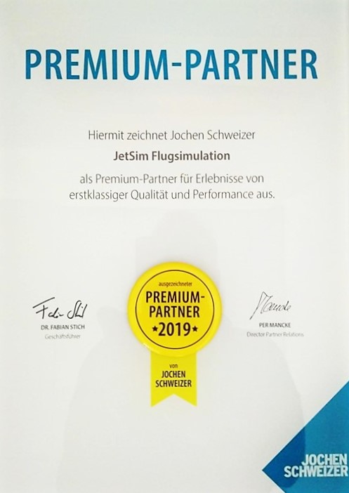 JetSim_Berlin's tweet image. Wir freuen uns und sind stolz, zum wiederholten Mal von unserem #Partner @js_erlebnisse als "Premium Partner für #Erlebnisse von erstklassiger Qualität und Performance" ausgezeichnet worden sind. 😏👌

Probiert das #airlebnis doch selbst mal aus: jetsim.de/shop/

#jetsim