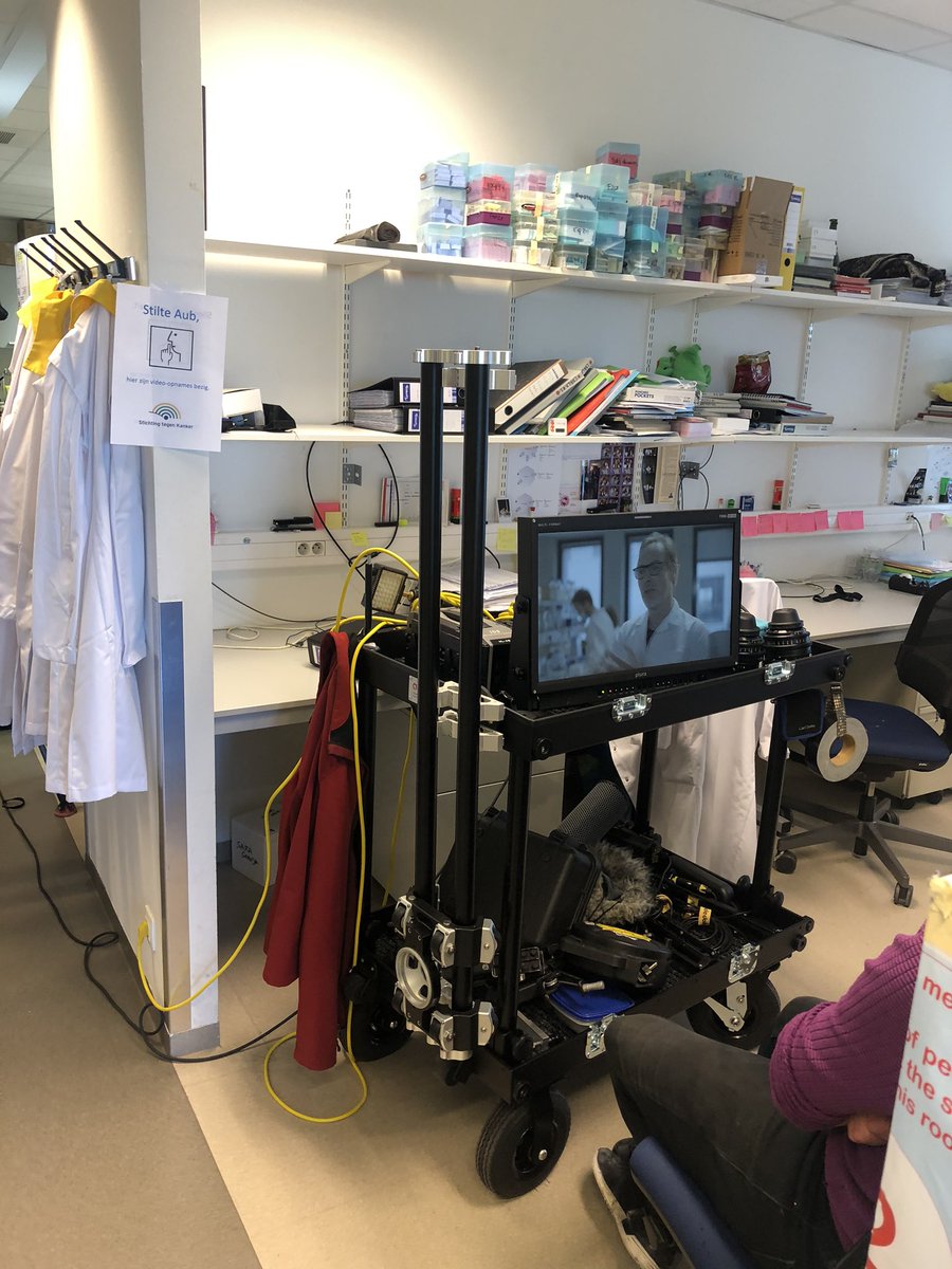 ingrid_arijs's tweet image. Movie day @LambrechtsDlab with @Samen_tg_Kanker