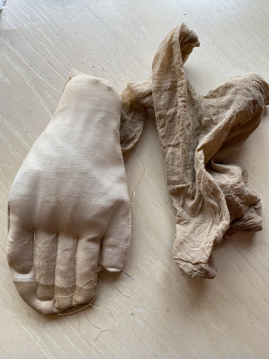loubakerartist's tweet image. #septtextilelove @seam_collective #Currentproject: #bodyparts #obsession #frankenstein #maryshelley #monster #selfportrait #self #other #stitch #canvas #tights #softsculpture #sculpture #mafineart #bathspastillmakes #research #hands #sloppycraft #abject #kristeva #uncanny #freud