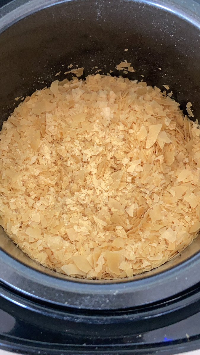 This mornings test subject in the continued hunt for the ultimate cycle chain wax: carnauba