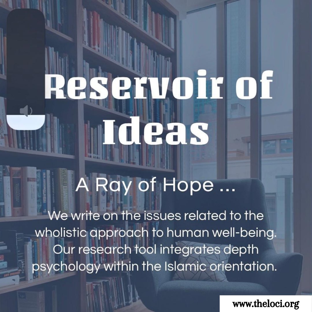 the_loci's tweet image. LOCI prides itself in introducing unique tools that are deeply integrated into depth psychology and Islamic perspectives leading to a healthy research and discussions in the field.

#psychosocialdevelopment #psychosocialhealth #LOCI #depthpsychotherapy #islamicpsychotherapy