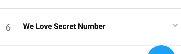 Udh trending6 gas teruss. 
We Love Secret Number

We Love Secret Number