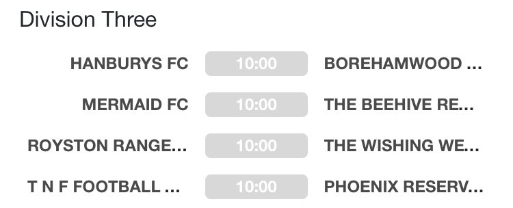 Hertfordshire 1961 Sunday Football League tweet media