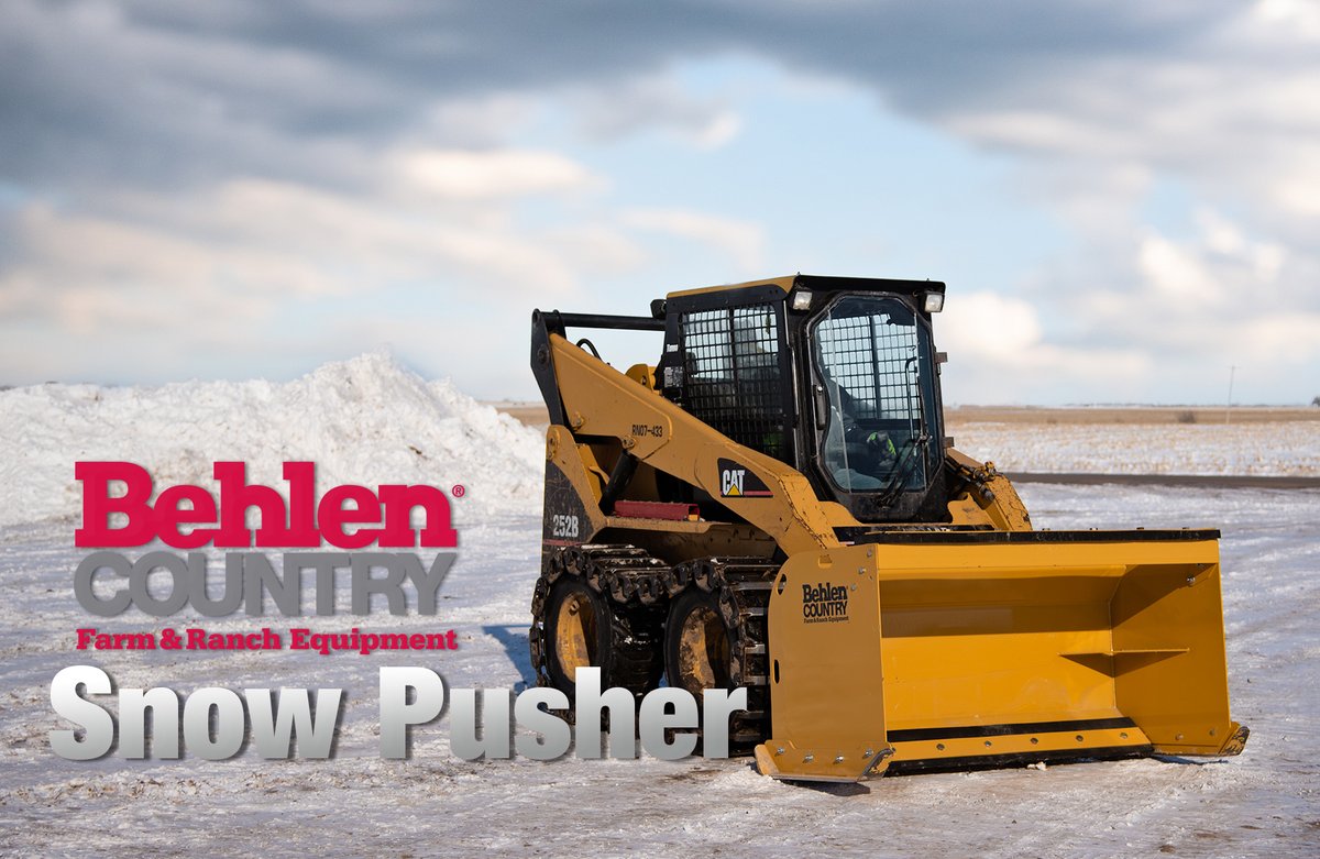 It's hard to believe, but it's September already!  Winter's right around the corner.  Time to start planning for colder weather!

#behlencountry #snowpusher #snowremoval #winterweather #beprepared