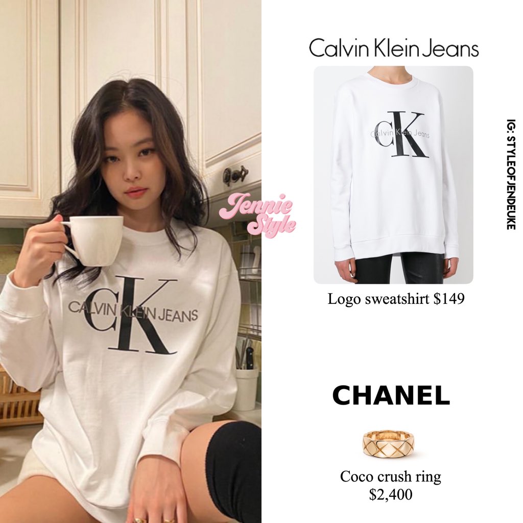 JENNIE's Style on X: 200902 - Jennierubyjane IG update #CalvinKlein #Chanel  #JENNIE #제니 #JennieStyle #JennieFashion #블랙핑크 @BLACKPINK   / X